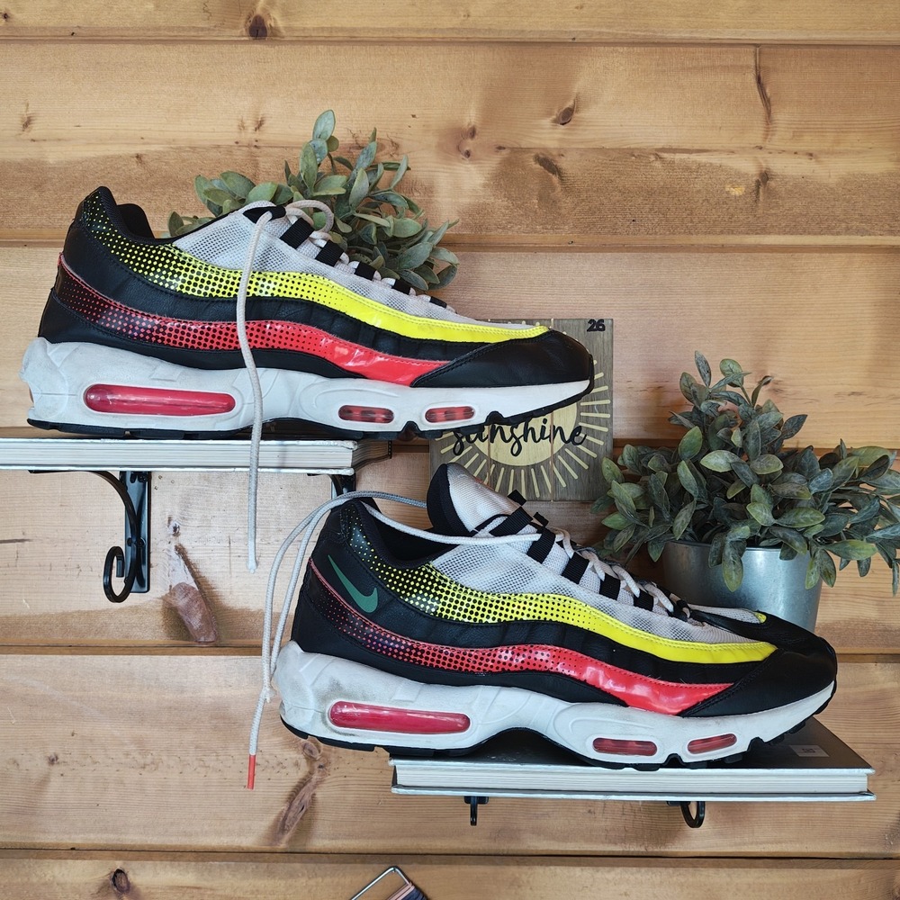 Nike Mens Air Max 95 SE AJ2018-004 Black Running Shoes‎ Sneakers Size 14